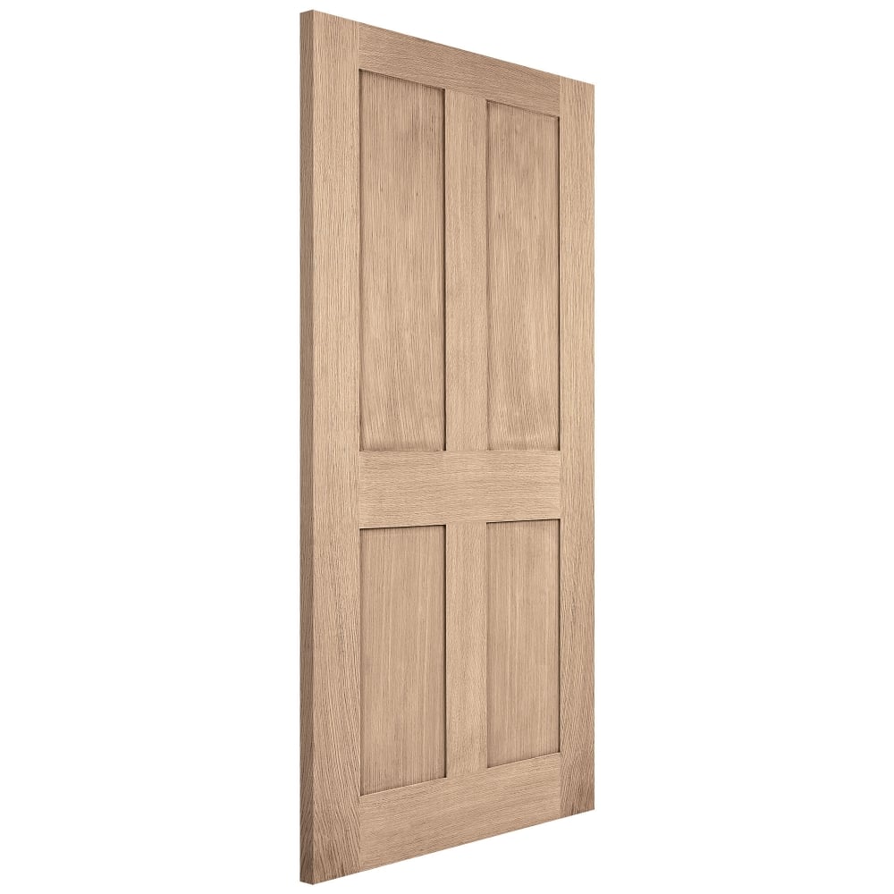 Oak Shaker 4 Panel Door